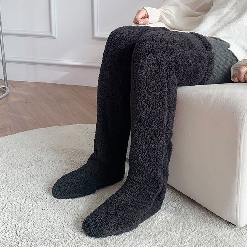 Over Knee Fuzzy Winter Socks