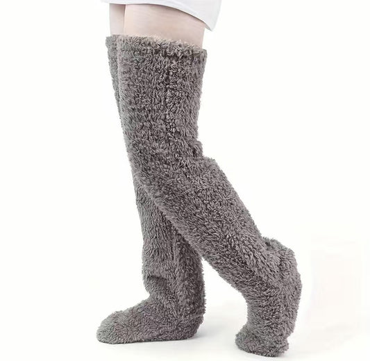 Over Knee Fuzzy Winter Socks